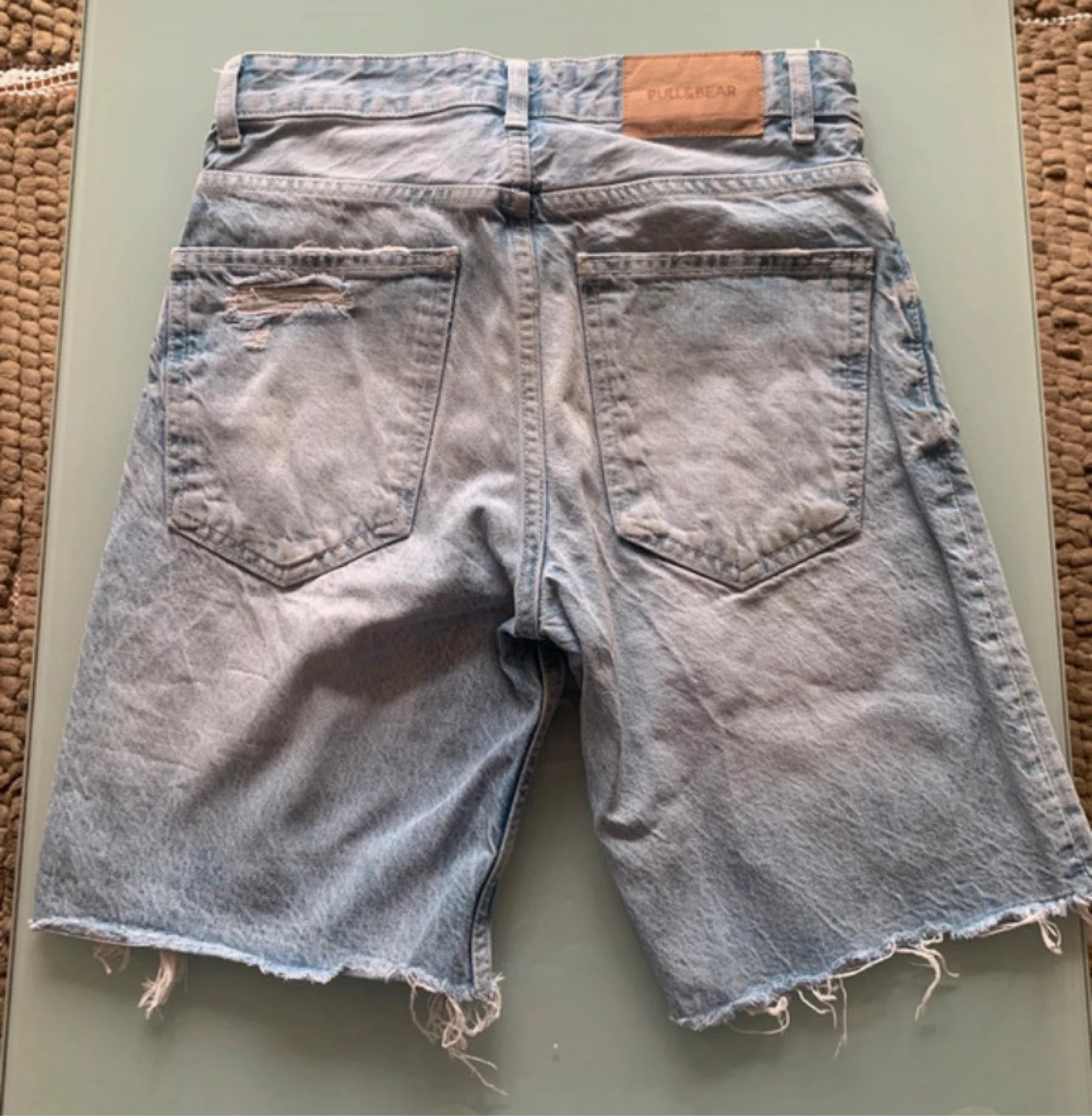 Jeans curtos rasgados Pull & Bear Tamanho P – photo 2